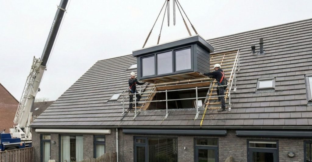 Dakkapel in Hengelo - Prefab dakkapel